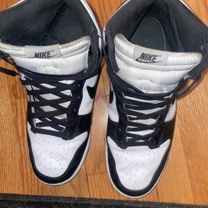 High top pandas size 12 men’s